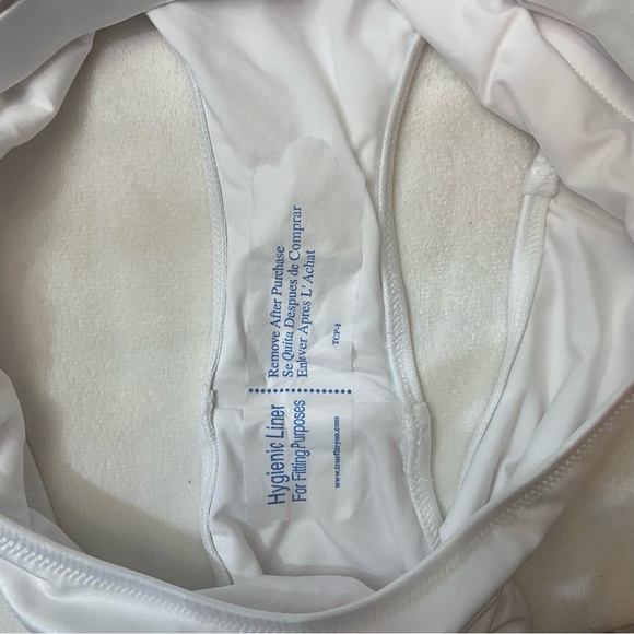 New! Victorias Secret BRIDE shine strap bling One-Piece Swimsuit 3852 - Picture 6 of 9